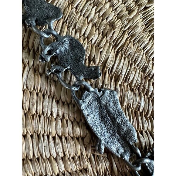 Pewter Noah’s Ark Sterling Silver bracelet - Picture 7 of 7